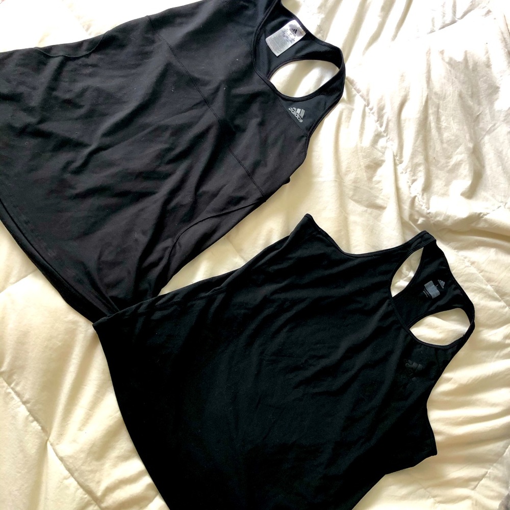Adidas workout tops size large